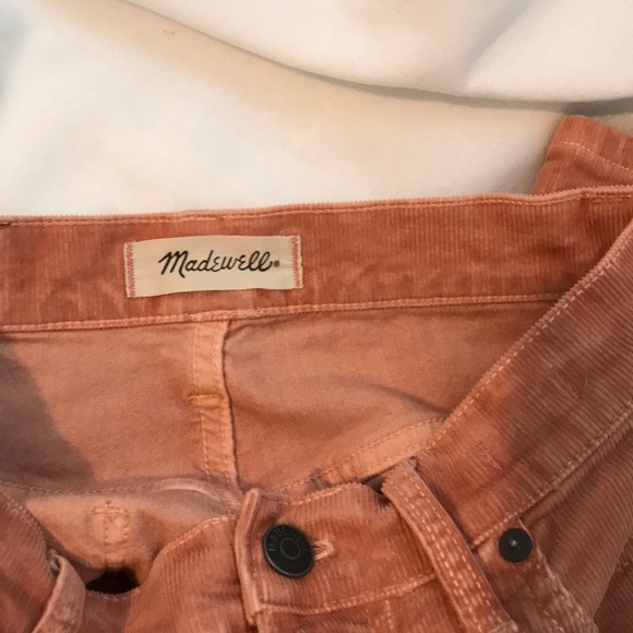 Madewell High Rise Slim Boyjean Corduroy Crop Pant - Picture 5 of 8